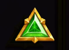 Green Triangle Gem